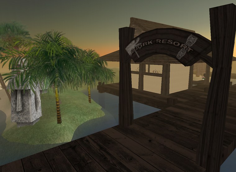 Djork Island, created by Beth Goza, offers a variety of free experiences for new Second Life residents to try. Second Life boasts over 4 million residents, although that figure is subject to wide debate. 
